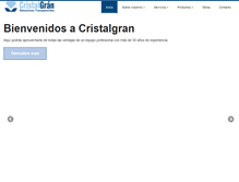 Tablet Screenshot of cristalgran.com